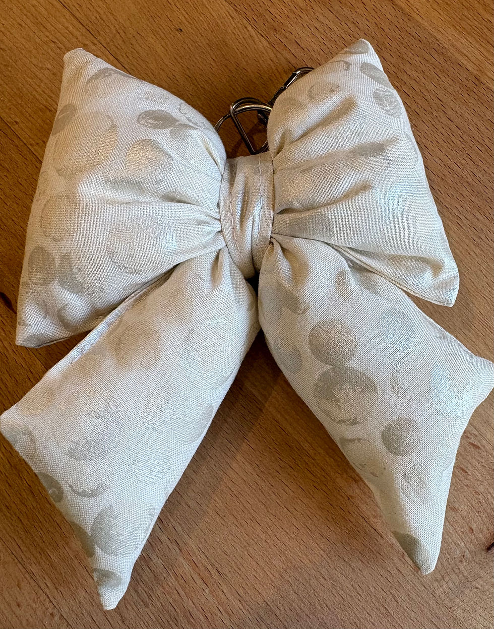 Thumbnail: Puffy bow bag charm