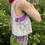 Thumbnail: Squishy shoulder bag in flower fairy fabric