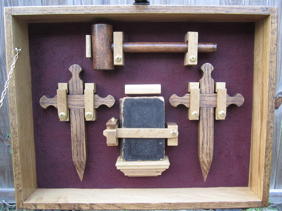 Thumbnail: Vampire Hunting Kit Antique Reproduction