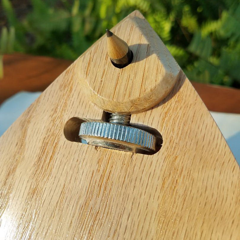 Thumbnail: Oak Tempus Fugit Automatic Writing Planchette
