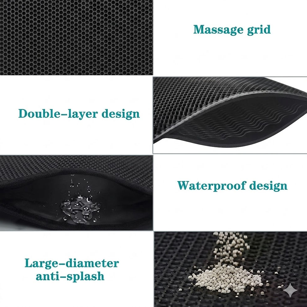 Thumbnail: Product features: massage grid, double-layer, waterproof, anti-splash