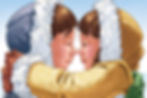 Kissing Kringle Eskimo Kisses