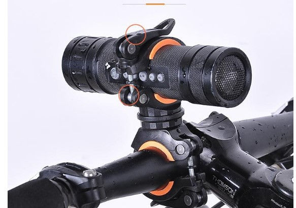 Miniatura: Bicycle Light and Flashlight Mounting Bracket Accessory