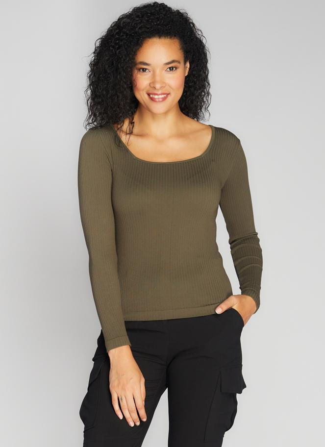 Miniature : Seamless square neck CERT1210