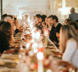 Scénographie soirée Agence CA