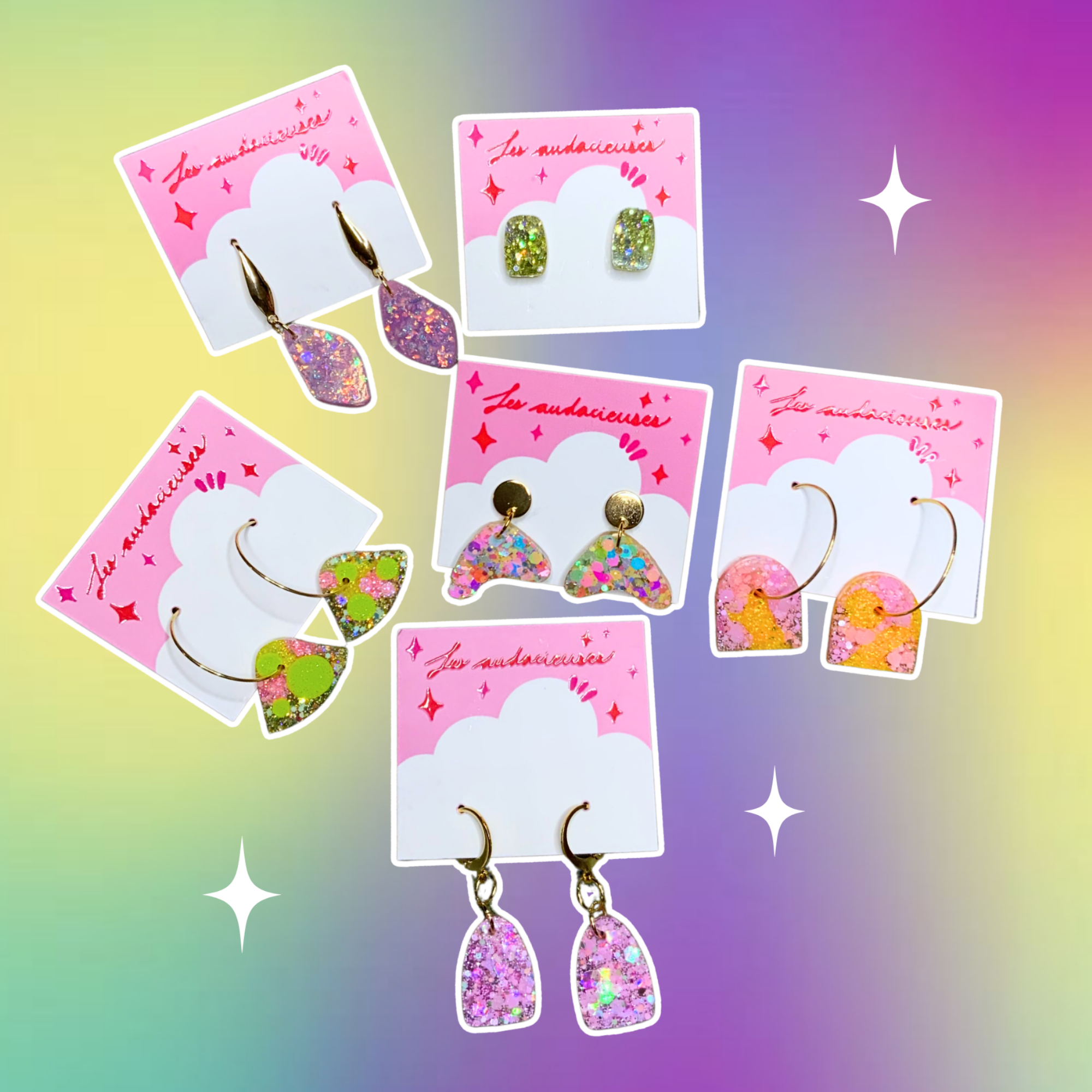 FLEURS DE SUCRE (x6 paires)