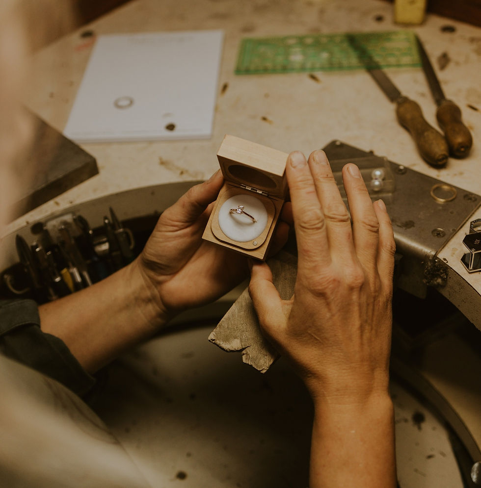 How to design a surprise engagement ring