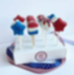Star spangled Cake Pops