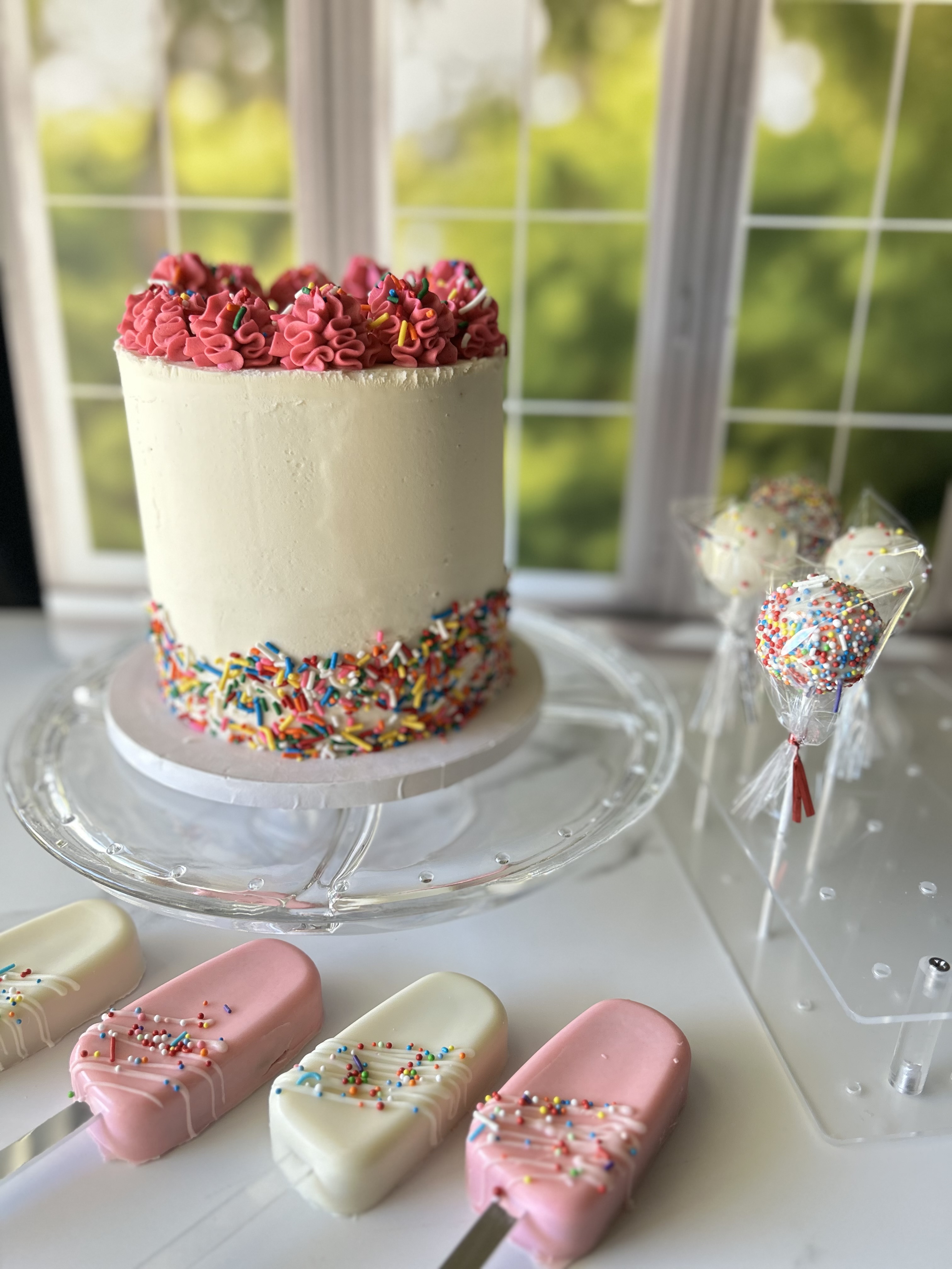 Arranged Food and Objects