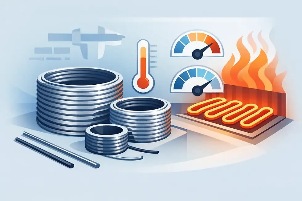 FeCrAl Wire Gauge: Selecting Diameter for Heat