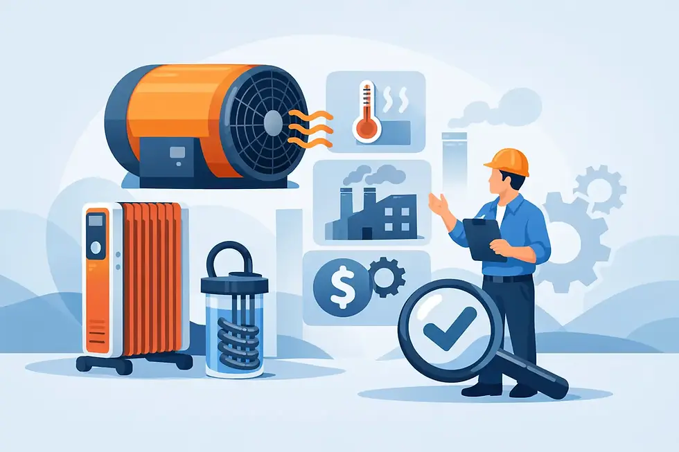 Top Industrial Heater Selection Factors to Consider