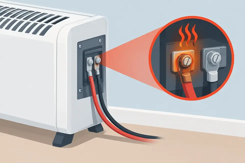 What Causes Heater Terminal Overheating?