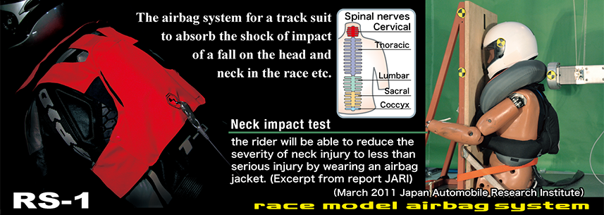 縮圖：RS-1 賽車型氣囊背心