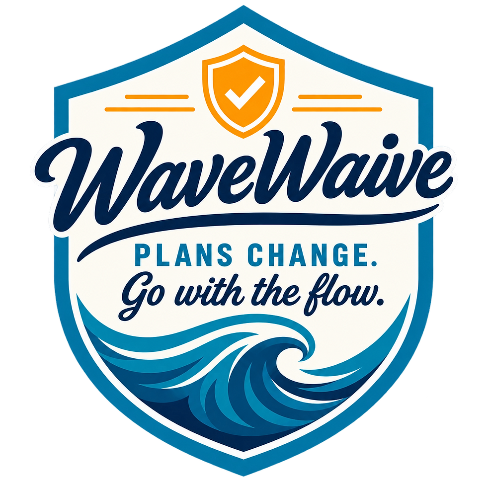 WaveWaive trip protection logo