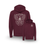 Thumbnail: Freedom Forever Maroon Hoodie Creme Graphics