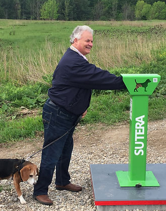 Bernie with dog unit.jpg