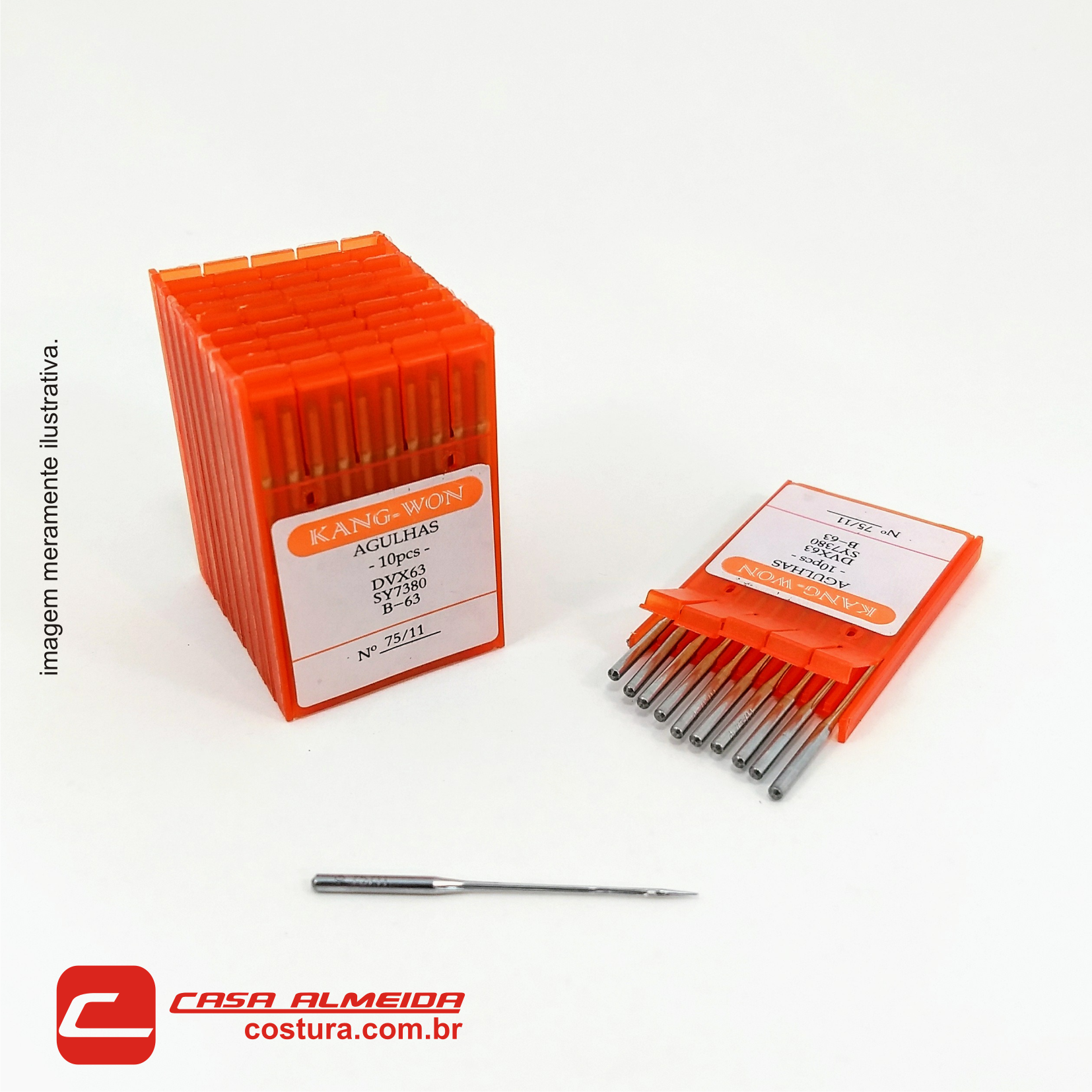 Agulha de Máquina de Costura Industrial KANG-WON DVx63