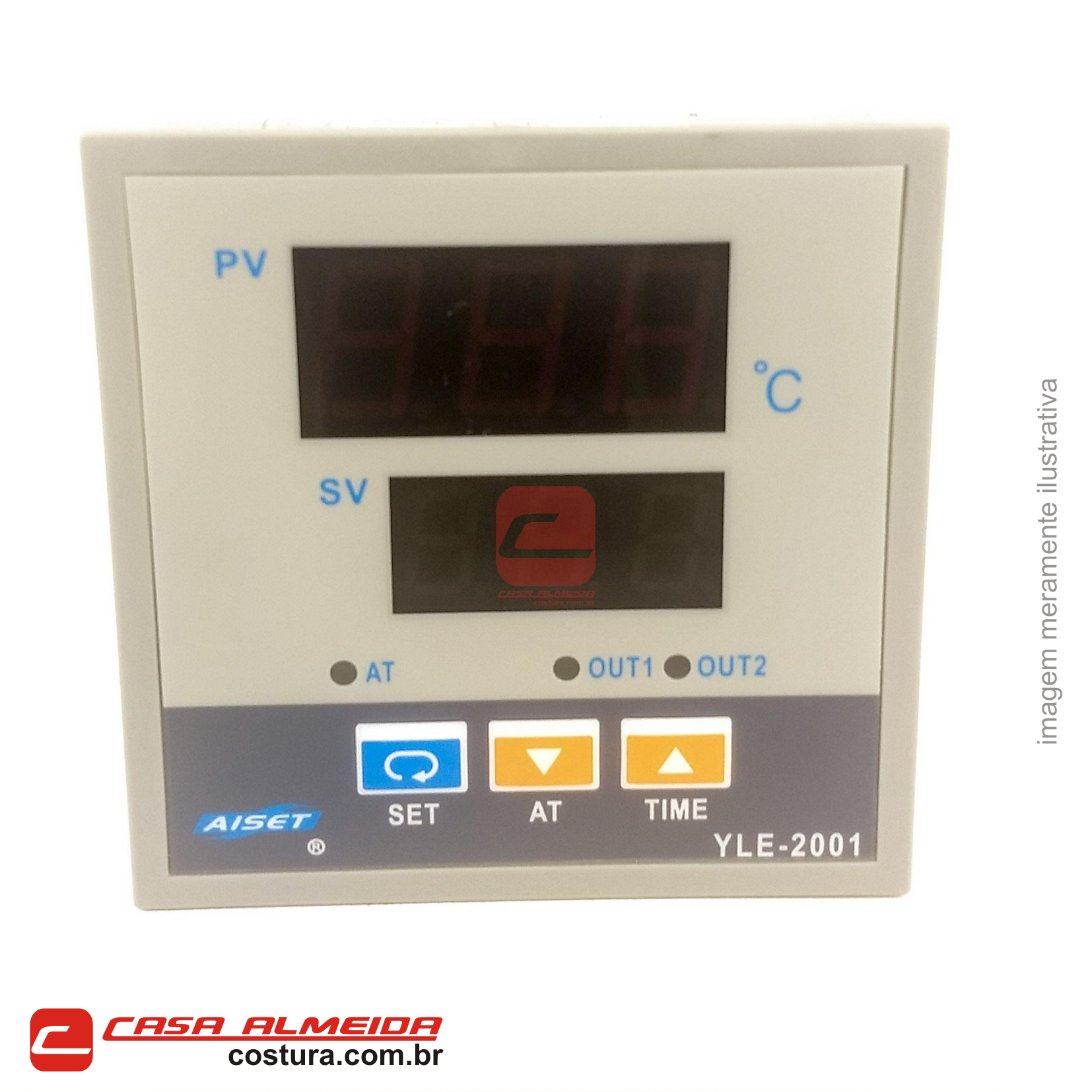 Painel Placa Eletrônica da Máquina de Transfer Sublimação Tempo e Temperatura