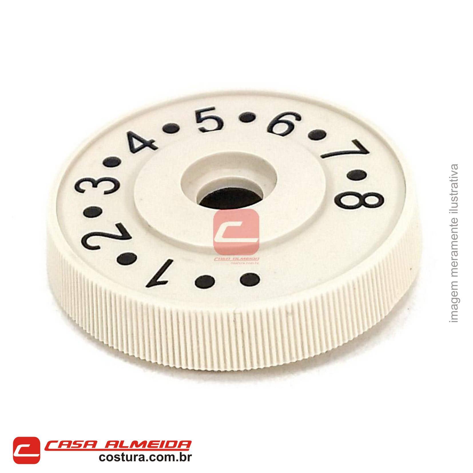 Botão Marcador do Tamanho do Ponto da Costura Reta MF-10A0631