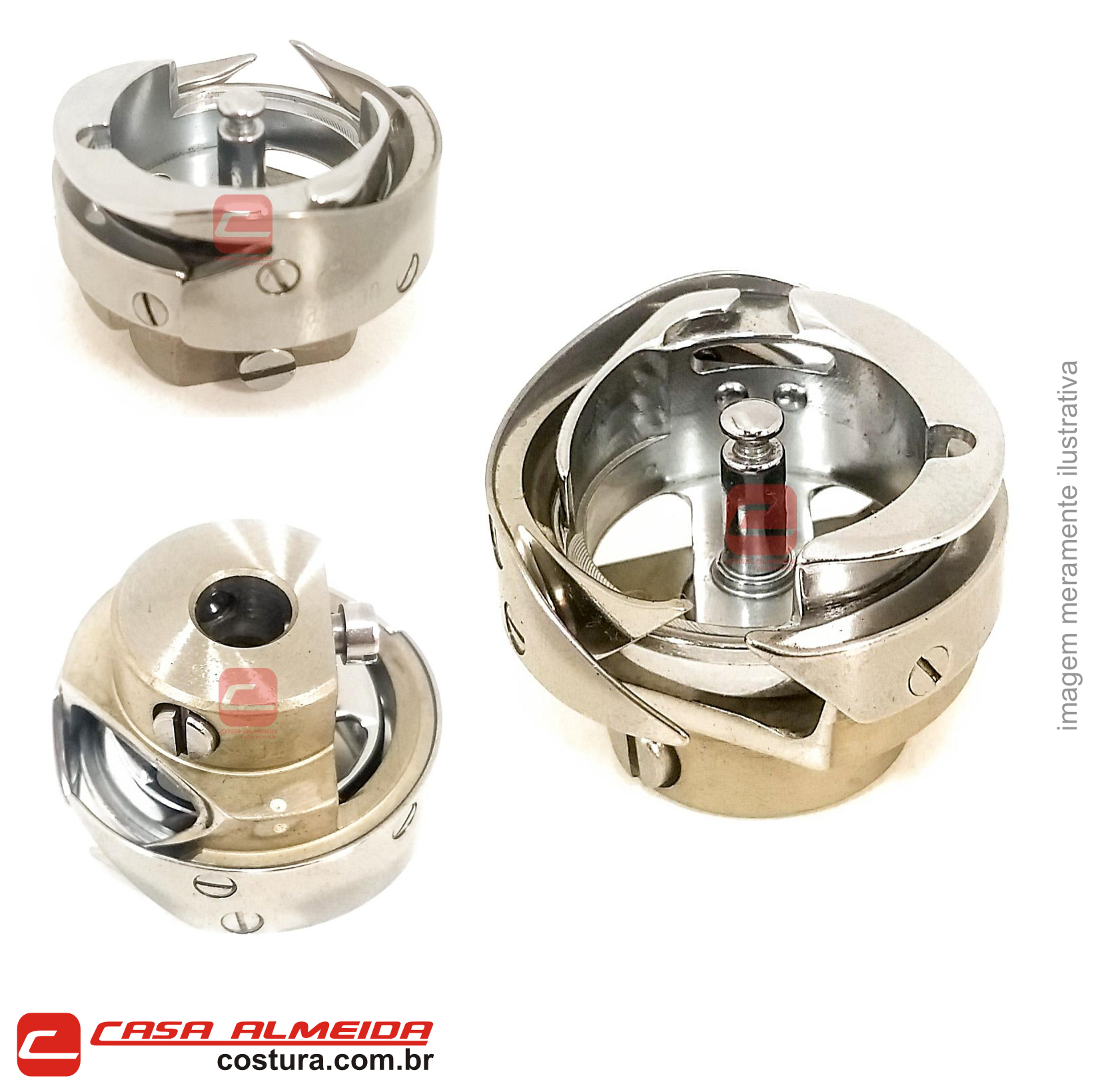 Lançadeira Máquina Costura Reta Eletrônica HSH-7.94BTR