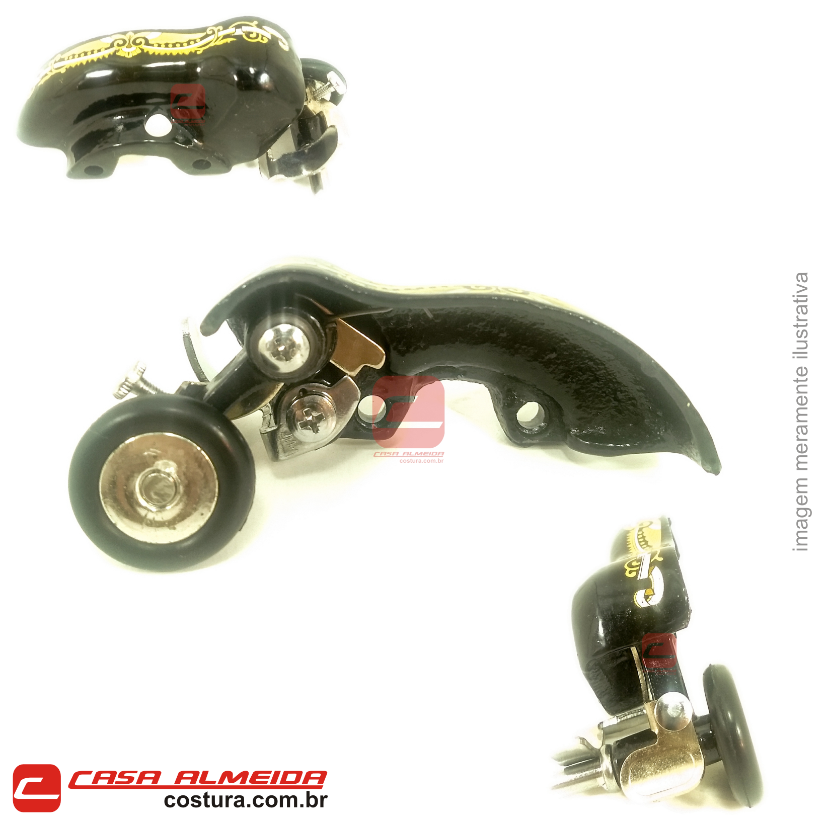 Enchedor da Reta Pretinha 15/c, 15/30, Singer, Elgin Doméstica 15419 1630