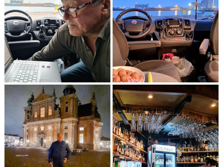 Kalmar: Att campa på vintern är inte lätt...