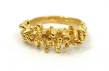 coral pure ring gold by zierkuss
