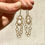 Thumbnail: swinging pearl – earrings