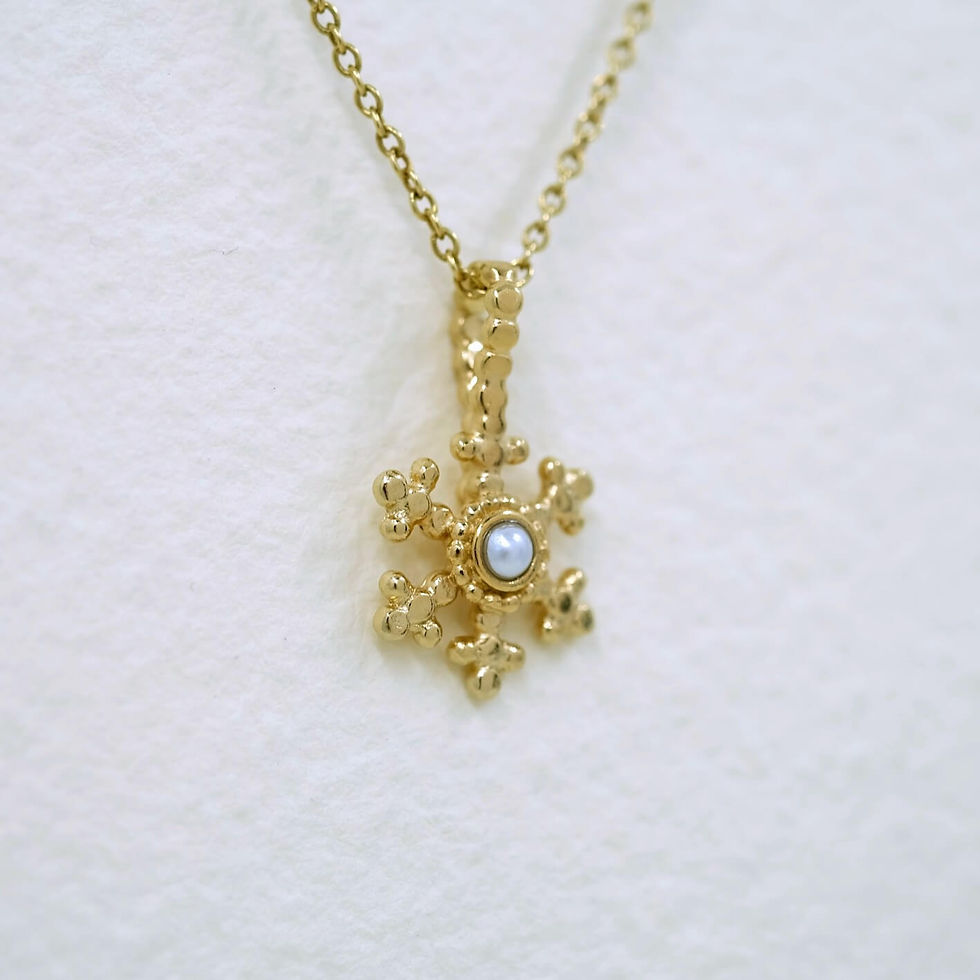 Thumbnail: snow pearl – necklace