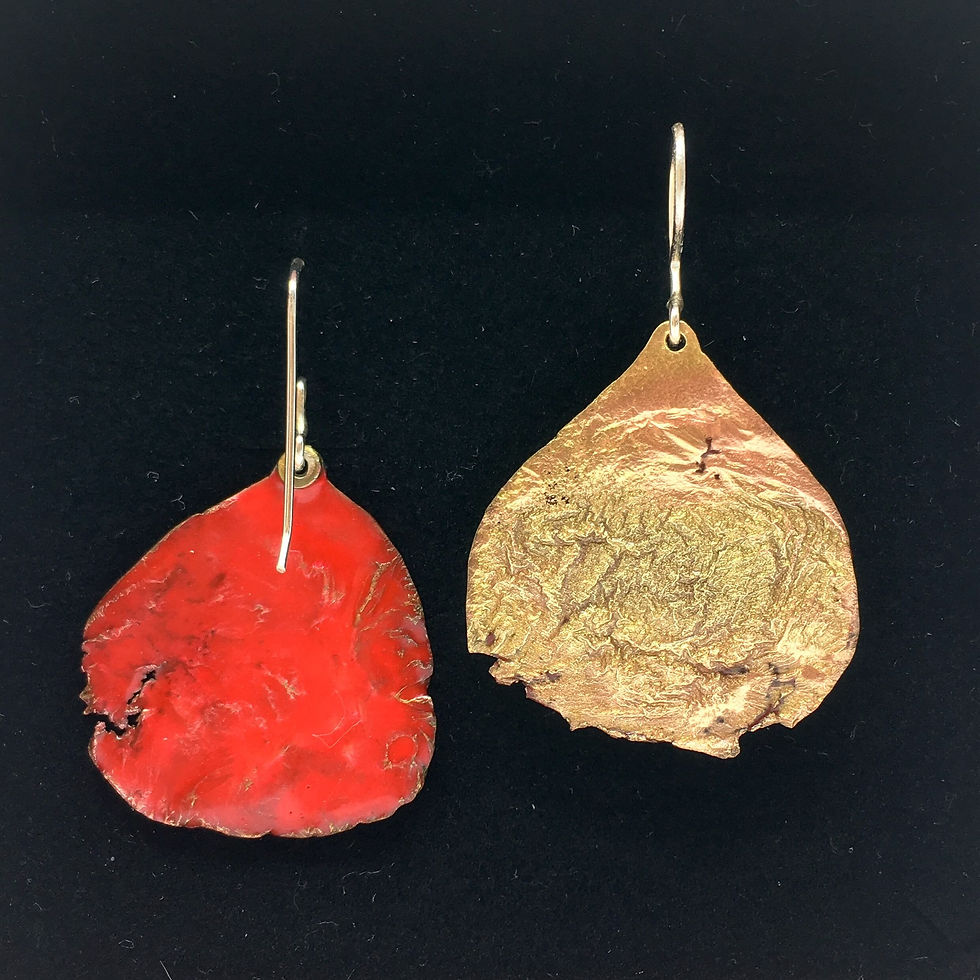 Thumbnail: wild rose – earrings