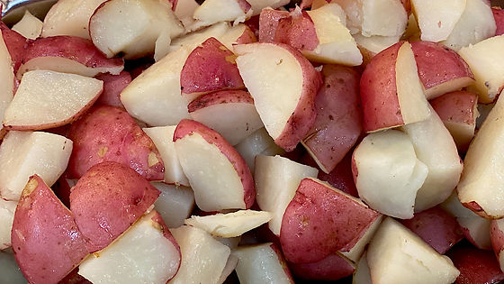 Buttered Potato Wedges