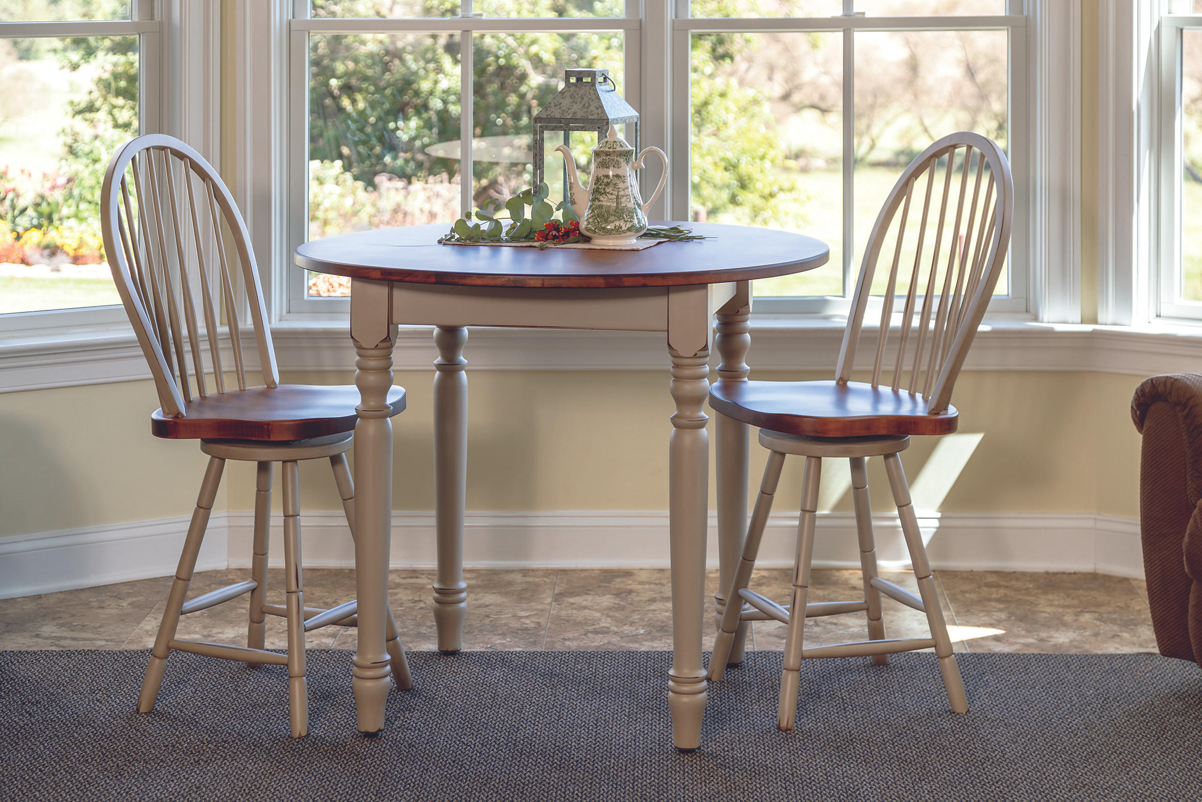 High Pub Table & Bow Back Stool