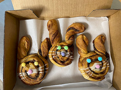 Mr. Sticky's Pottstown Custom Buns Shaped Like Bunnies