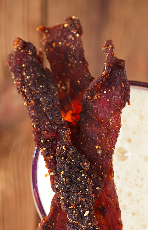 jerky beef with beer - homemade dried cured spiced meat.jpg