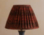 A Kashmiri Striped Lampshade - 10"