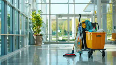 Keep your workplace spotless every day. Our janitorial service includes trash removal, restroom cleaning, floor care, and general upkeep. We create custom schedules to fit your business so your space always looks clean and professional.
