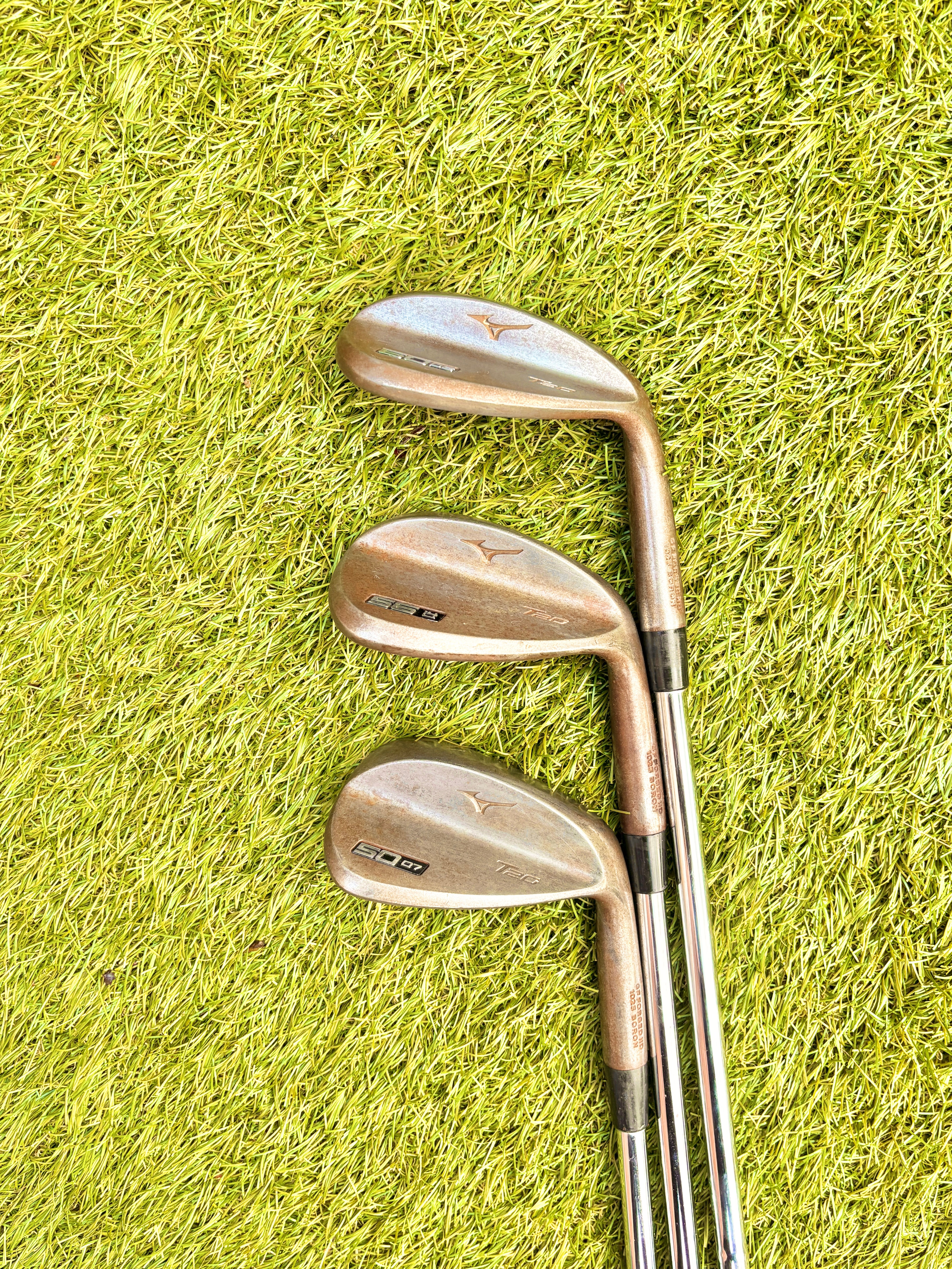 Mizuno T20 Raw Wedge Set - 50/56/60
