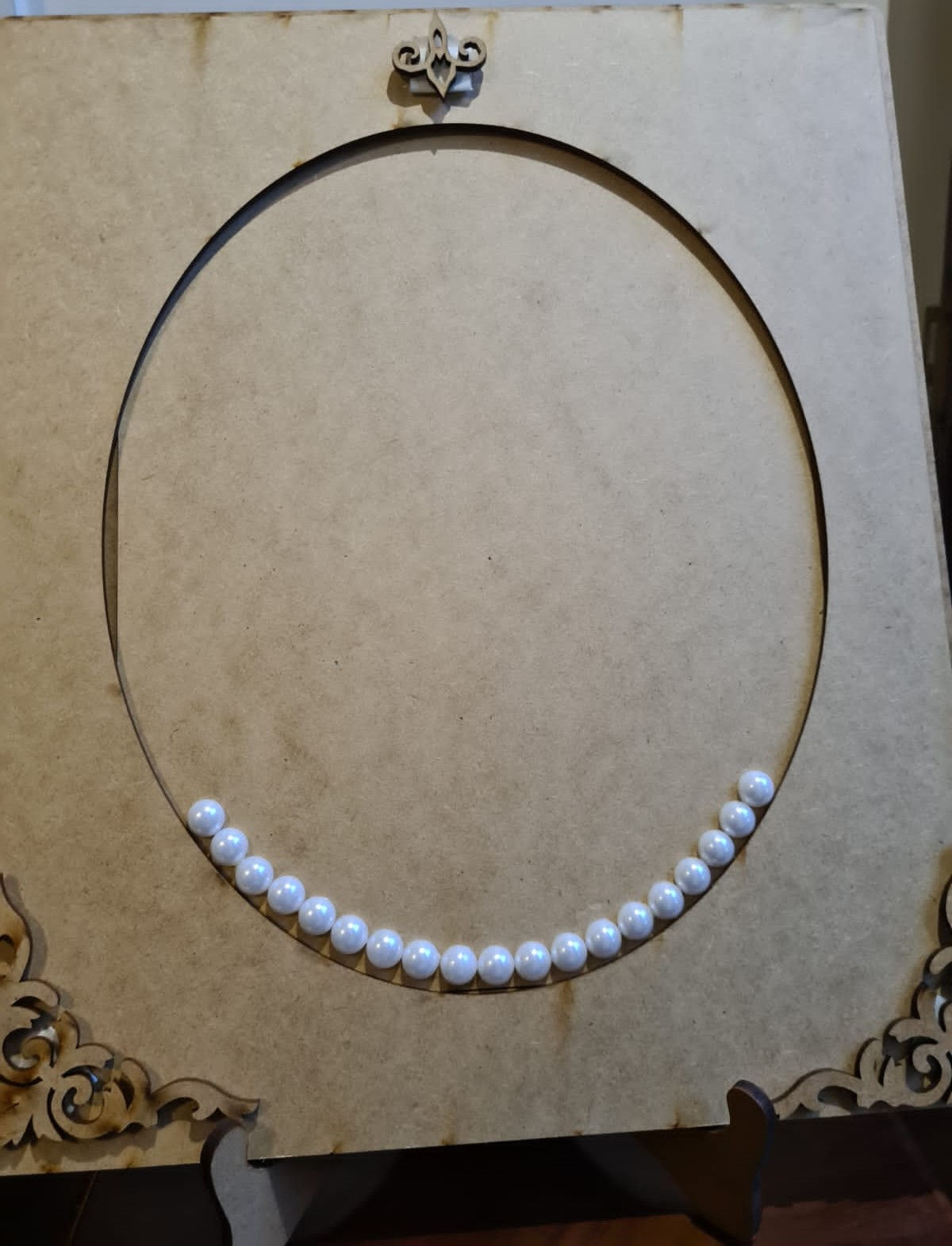 DIA DAS MÃES - PORTA RETRATO PÉROLA