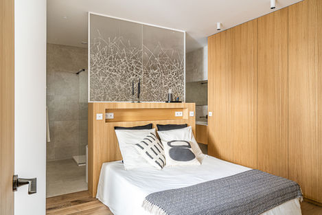 Home Staging haut de gamme standing hôtel particulier chambre design turnkey aménagement clé en main