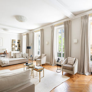 Appartement prestige 
Salon Home Staging aménagement clé en main turnkey standing Haut de Gamme 