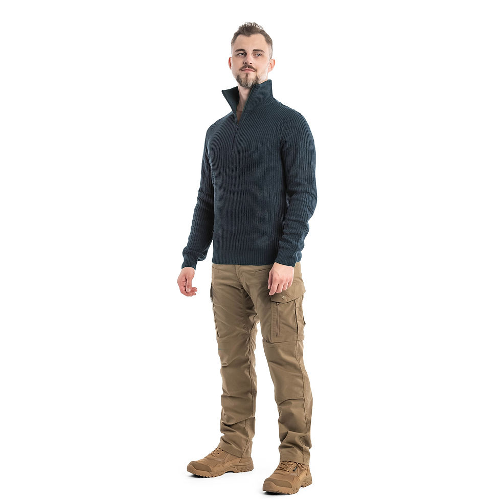 Миниатюра: Кофта Brandit Marine Troyer Pullover