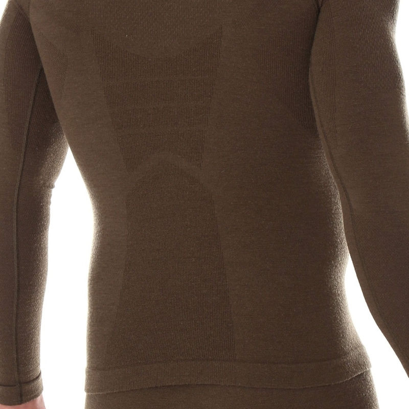 Прев'ю: Термоактивна футболка Brubeck Ranger Wool - Khaki