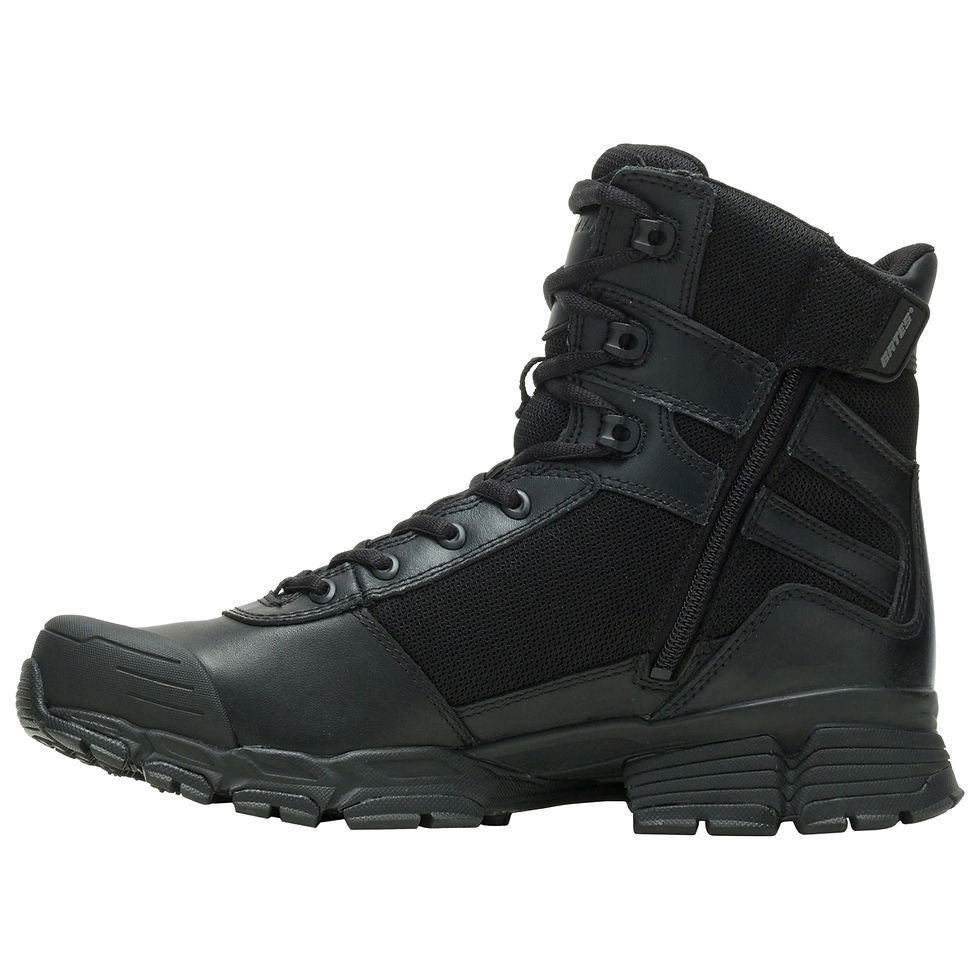 Прев'ю: Тактичні черевики Bates Velocitor Zip Waterproof - Black