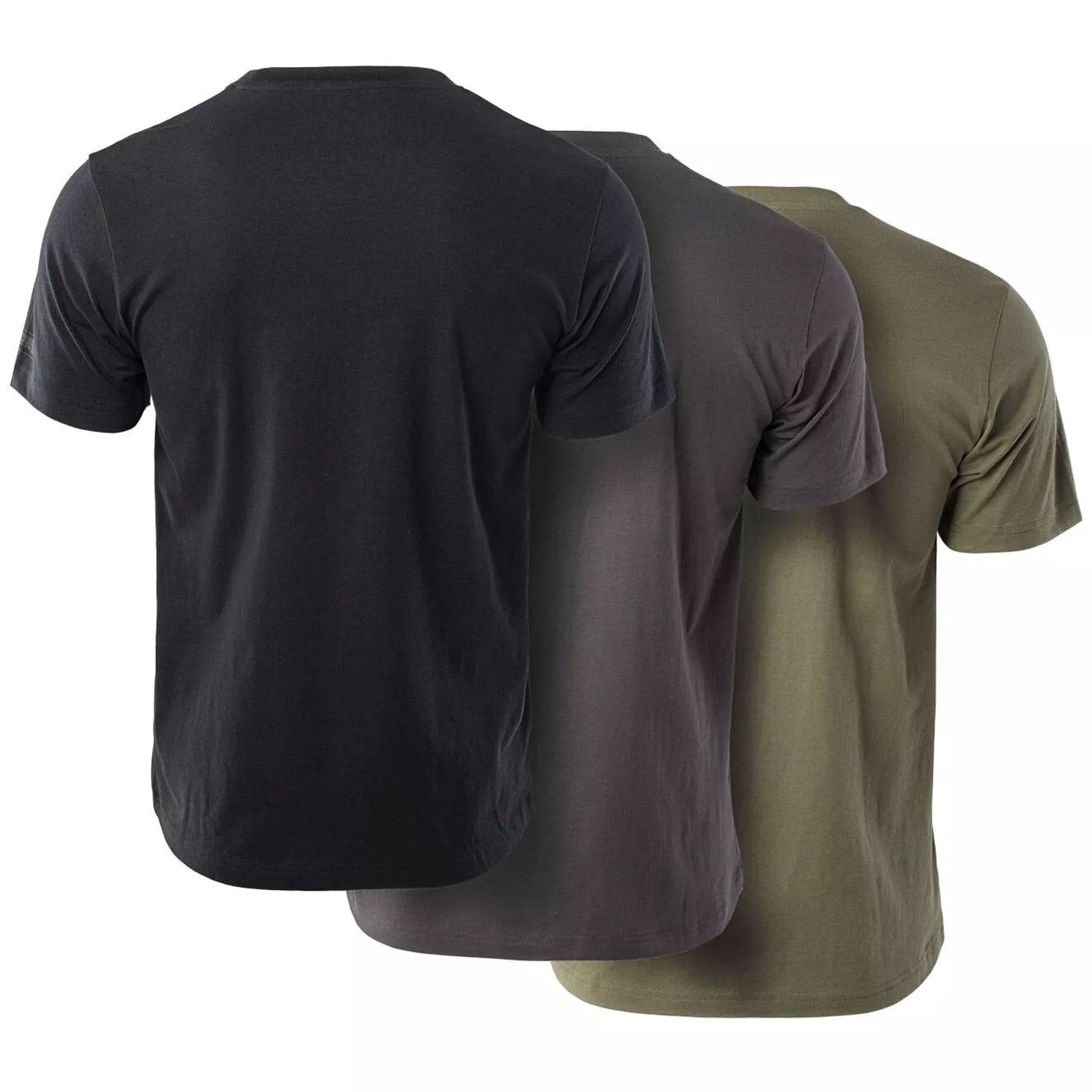 Футболка T-shirt Magnum Basic 3 шт. - Olive/Forged Iron/Black