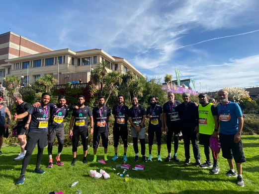 Temperature rises just in time for the annual Run Bournemouth event