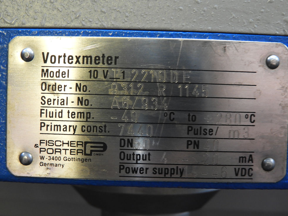 Miniatura: Fischer & Porter Vortexmeter 10VT1