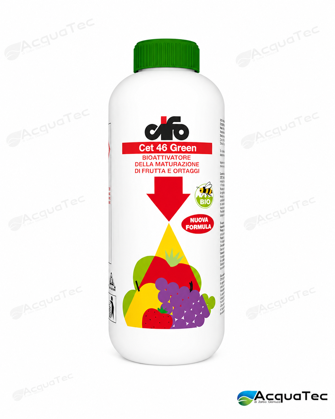 Cifo Cet 46 Green – Biostimolante Liquido per Fruttaggi e Difese Naturali - 1L