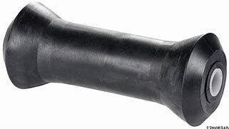 Osculati rullo centrale nero 220 mm per carrello portabarca
