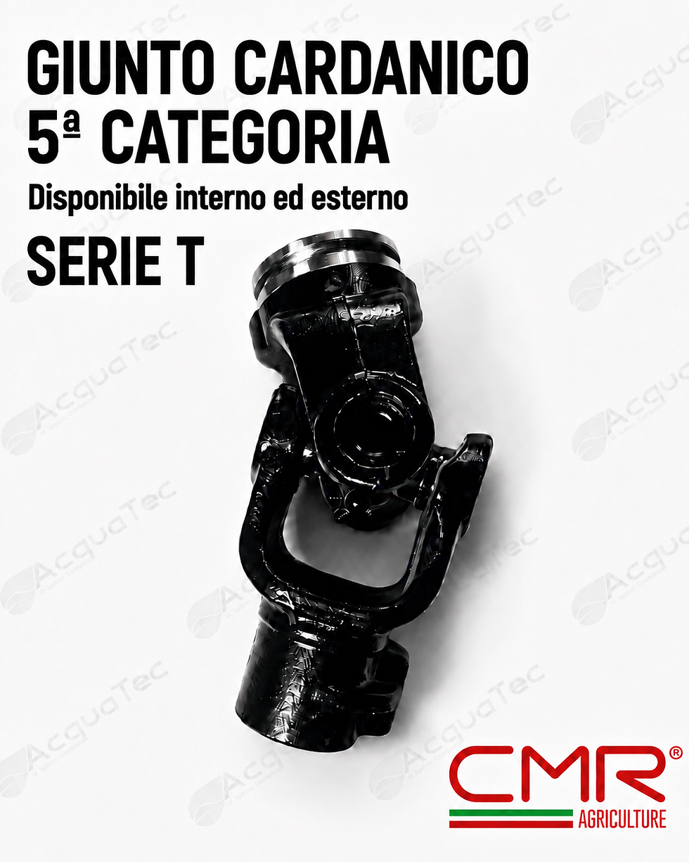 Giunto cardanico completo 5ª categoria Serie T CMR Agriculture