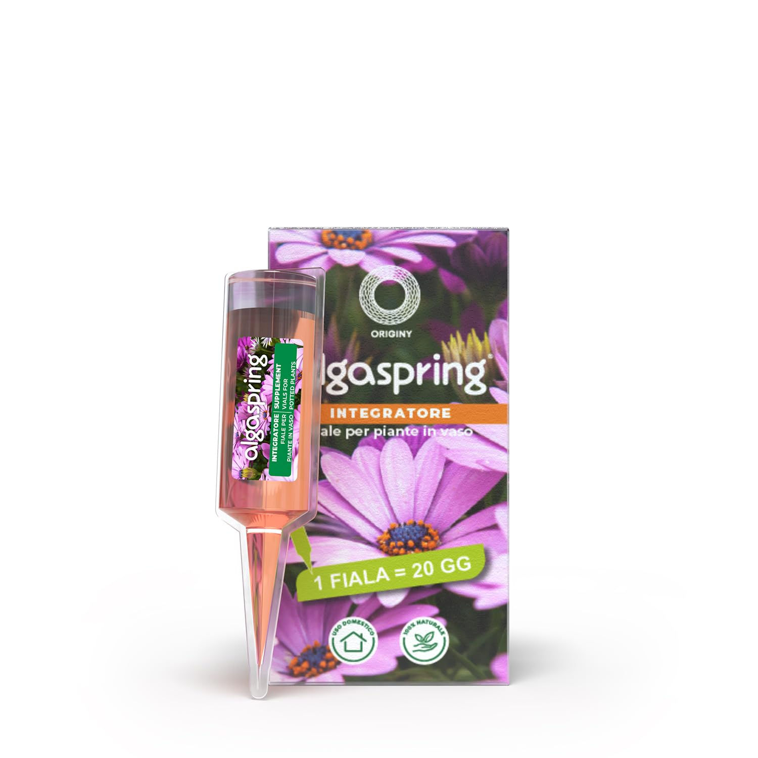 algaspring integratore in fiale da 40ml